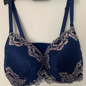 Lace Blue Bra